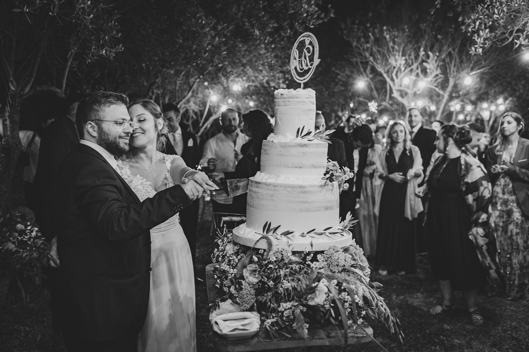 taglio della torta matrimonio caserta vecchia villa hirta